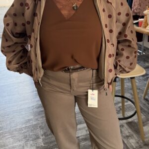 👖 Pantalon coupe ample avec ceinture