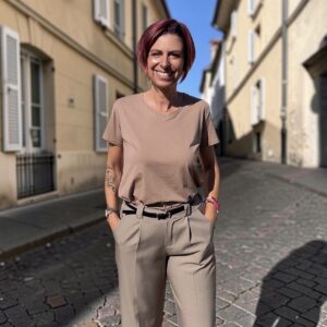 🤍 🤎 Pantalon droit chic avec ceinture